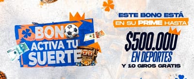 Bono de Bienvenida 100% Match promo banner